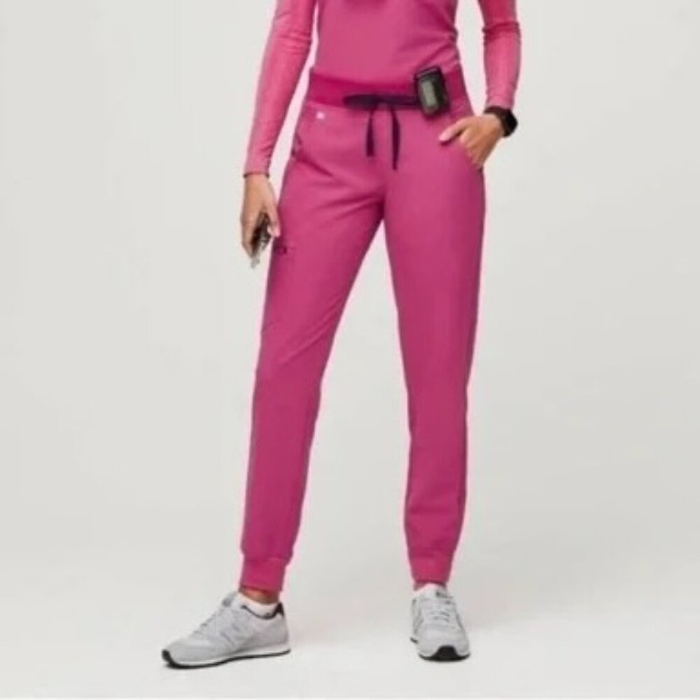 FIGS Zamora 2.0 Jogger Scrub Pants XXS 2XS in electric orchid PO#2330